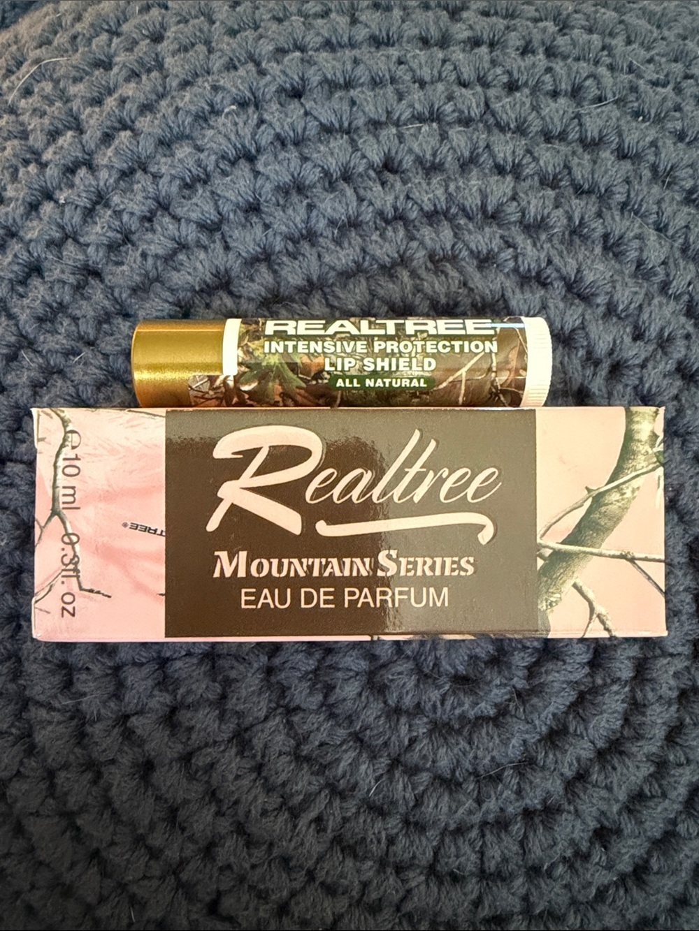🎀PICK 5/$25🎀 REALTREE MOUNTAIN SERIES EDP & CHAPSTICK BUNDLE